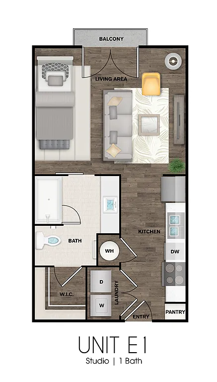 Floor plan E1
