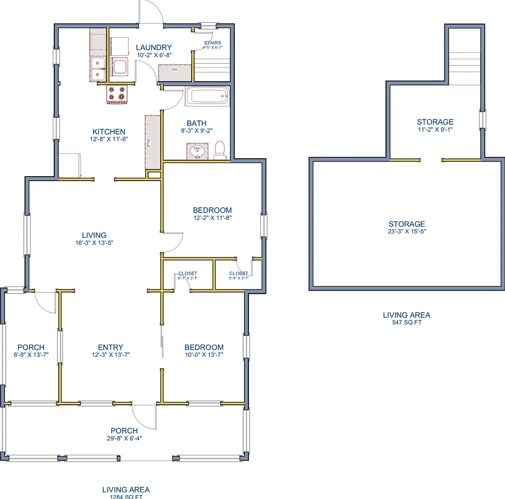 Classic 2 Bedroom Home with Tall Ceilings — Photo 2
