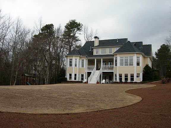 Back of acre lake lot