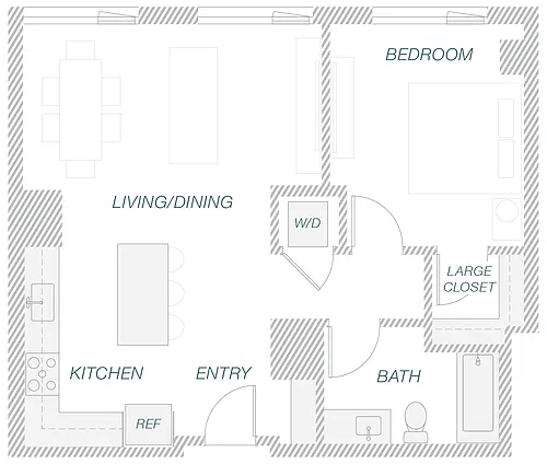 Floor plan 1-18C