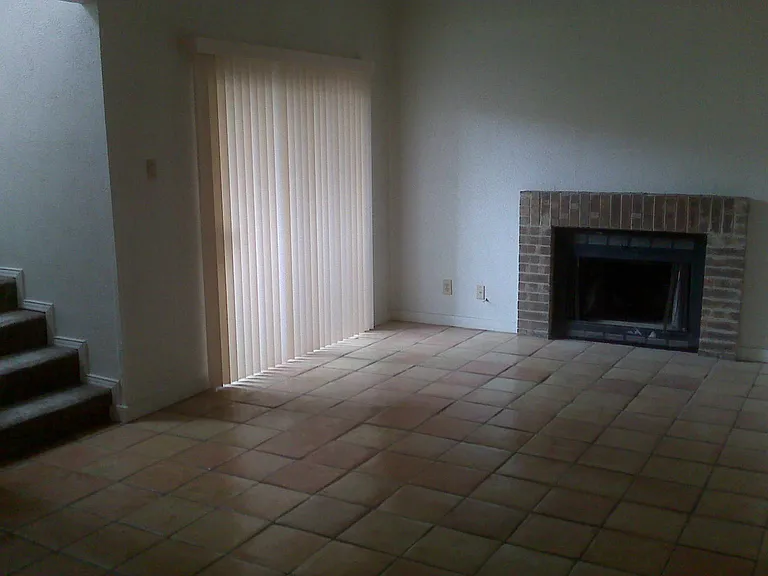 Two Bedroom condo downstairs with Saltillo Tiles.