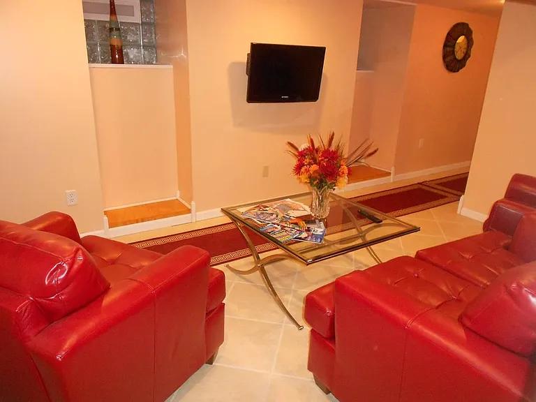 Mounted TV