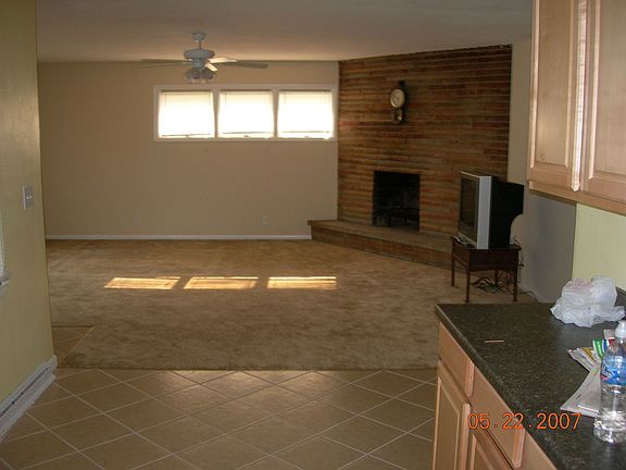 Living Room w/ fire place
