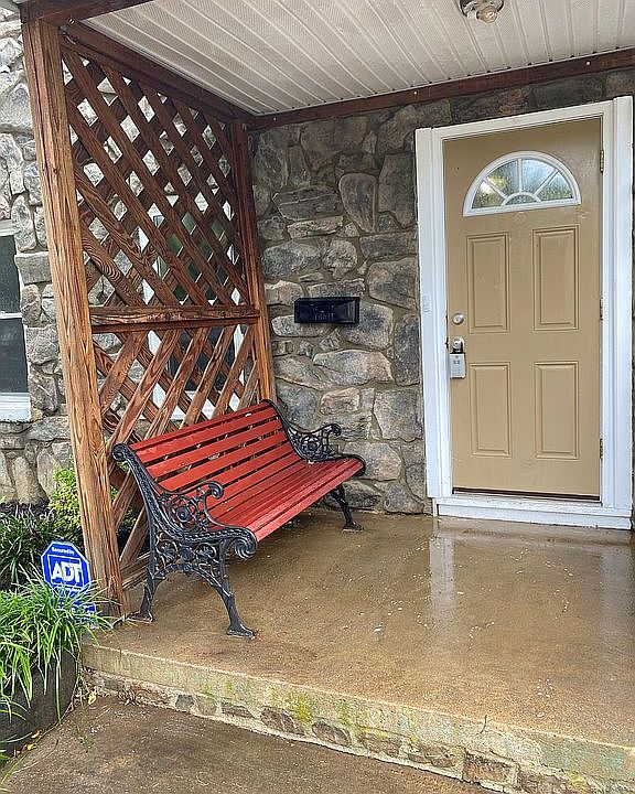 Small front porch