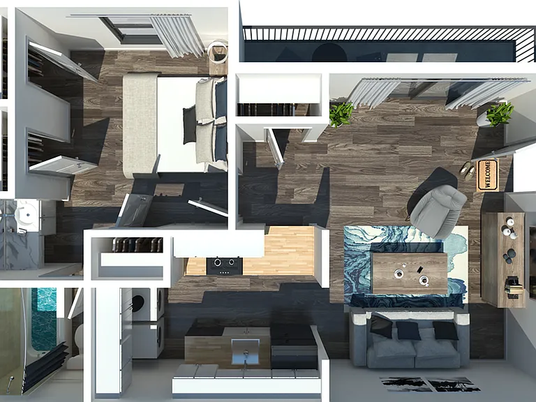 1B1BA Meadowood 540 Sq Ft 1B1BA Meadowood 540 Sq Ft