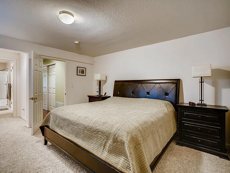 Basement bedroom