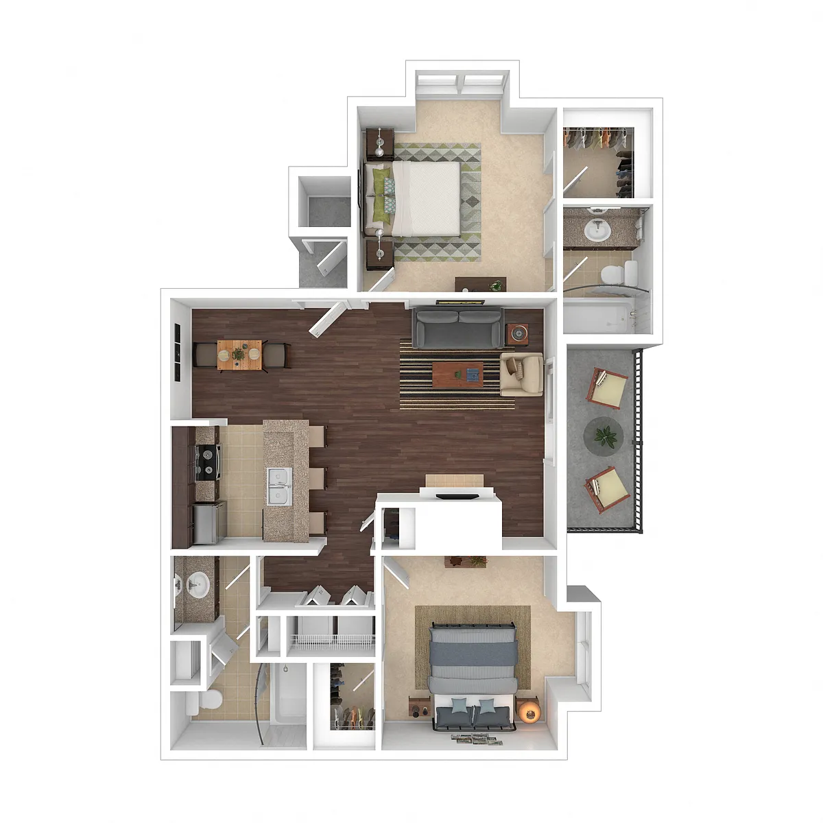 Floor plan B1