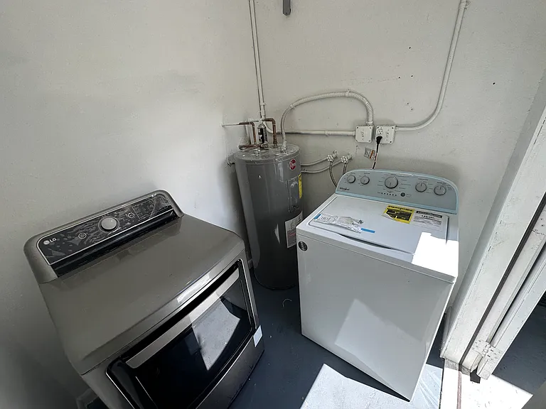 Brand new washer and dryer
