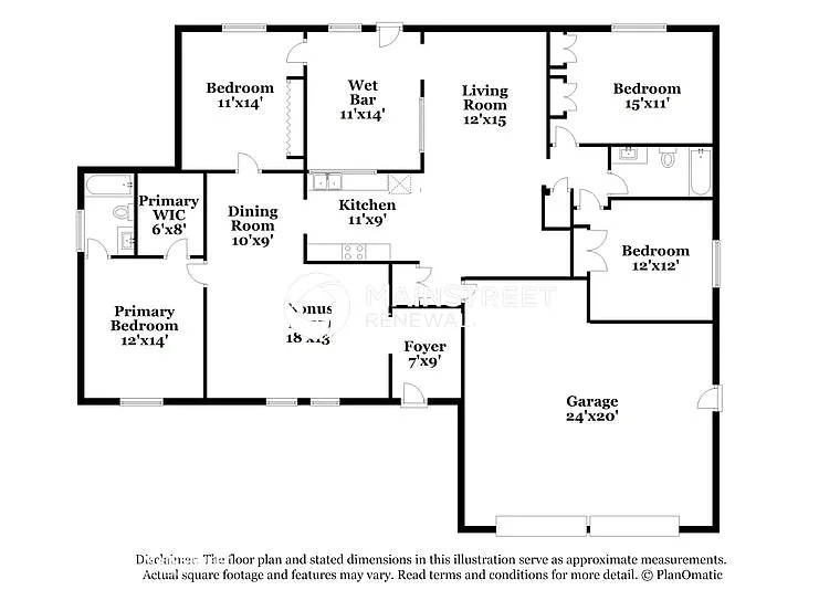 front view - 3031 Dillman Dr