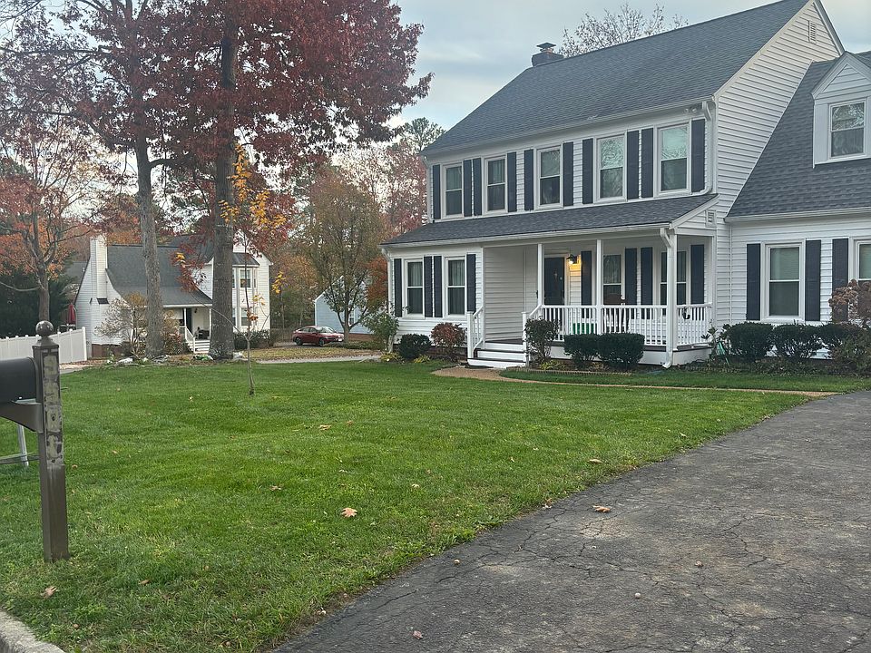 Large front lawn, with overseeing porch