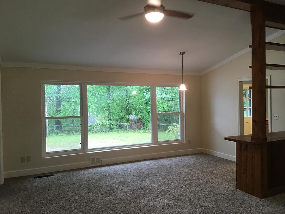 Living room looking out to back yard