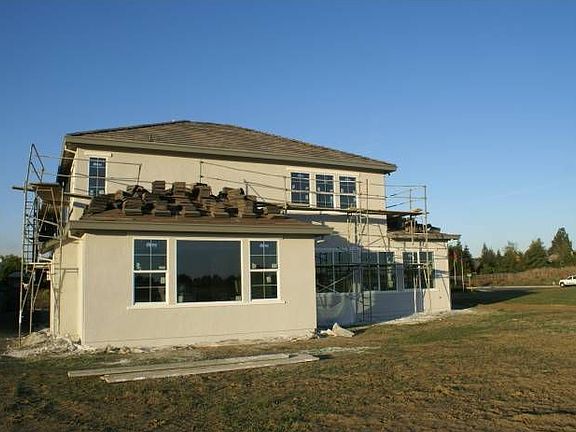 Rear Of Home