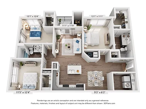 Floor plan The Dwell