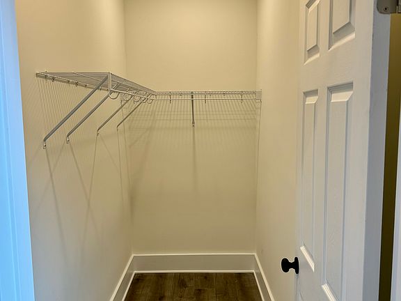 Walk in closet is located in the new main bedroom.