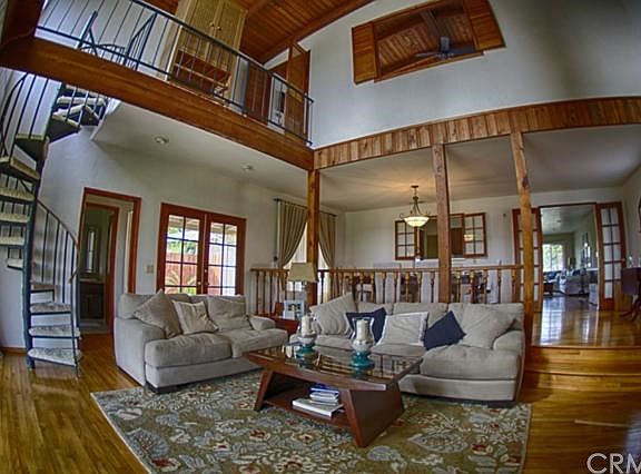 Large open family room