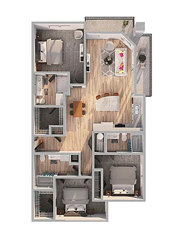 Floor plan C1