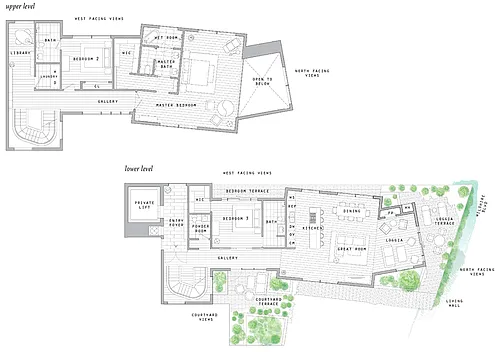 Floor plan Penthouse 17