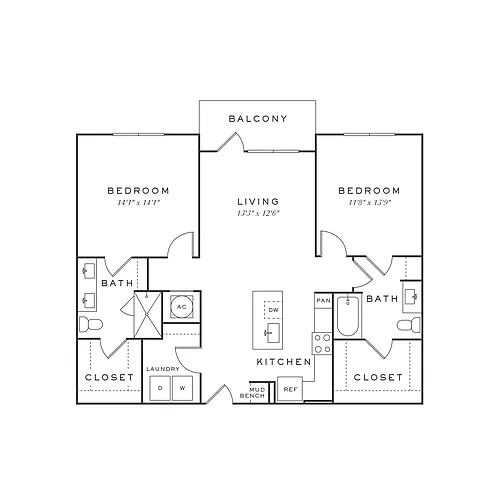 Floor plan B6