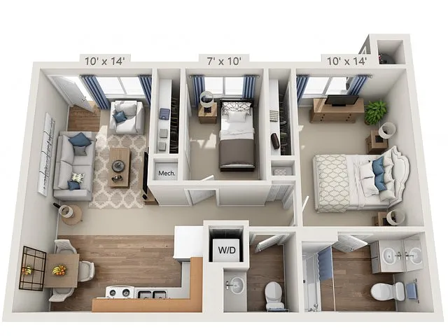 Floor plan Harrison