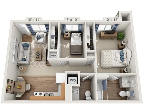 Floor plan Harrison