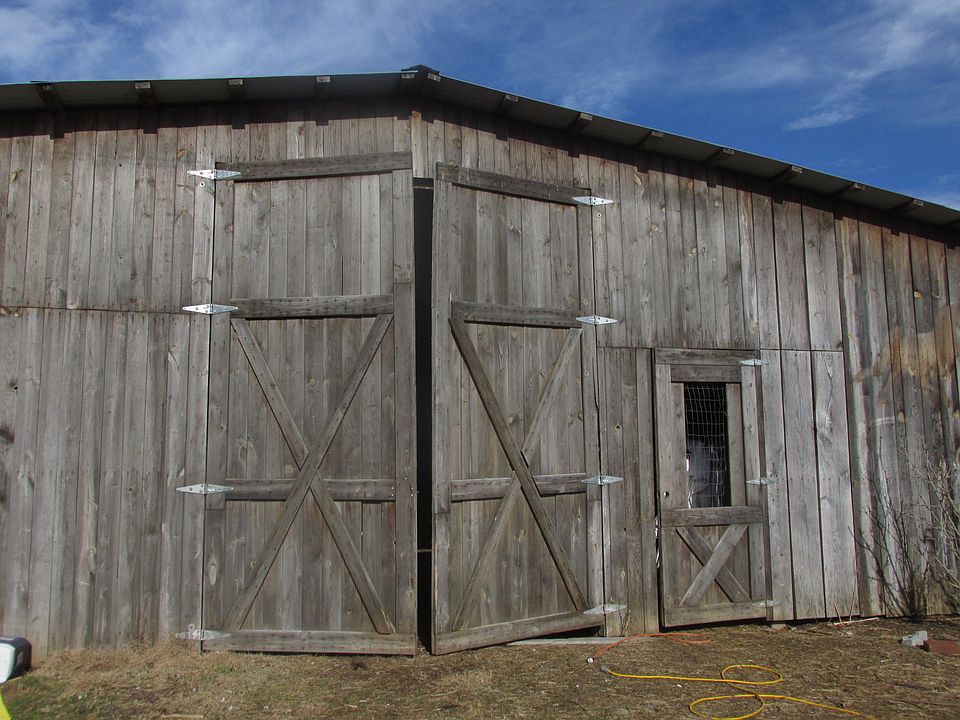 Large horse barn