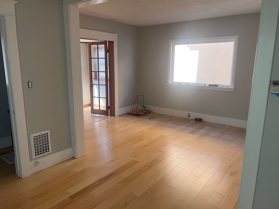 Sunny living room - new hardwood