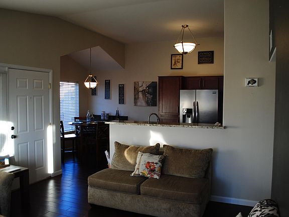 Kitchen/Dining from Living Room