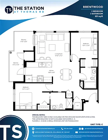 Floor plan B405