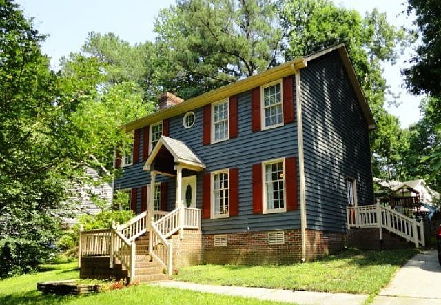Traditional home on 1/2 acre lot.