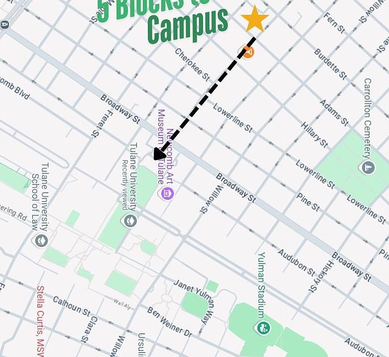 CLOSE TO CAMPUS