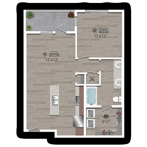 Floor plan 1 A