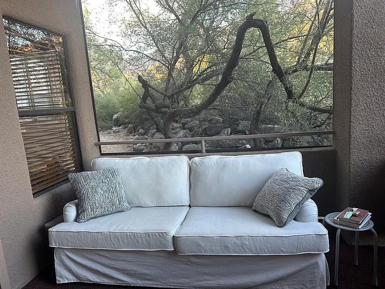 Screened in patio