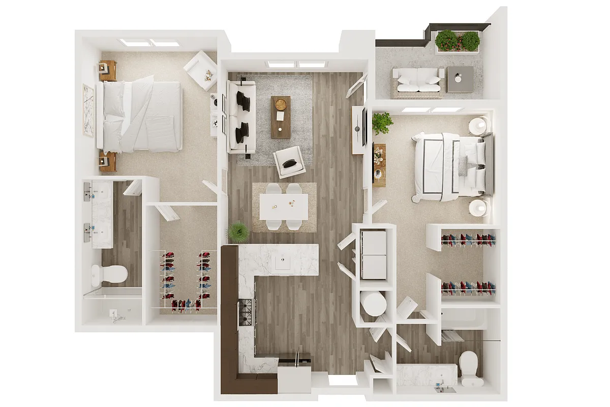 Floor plan B03