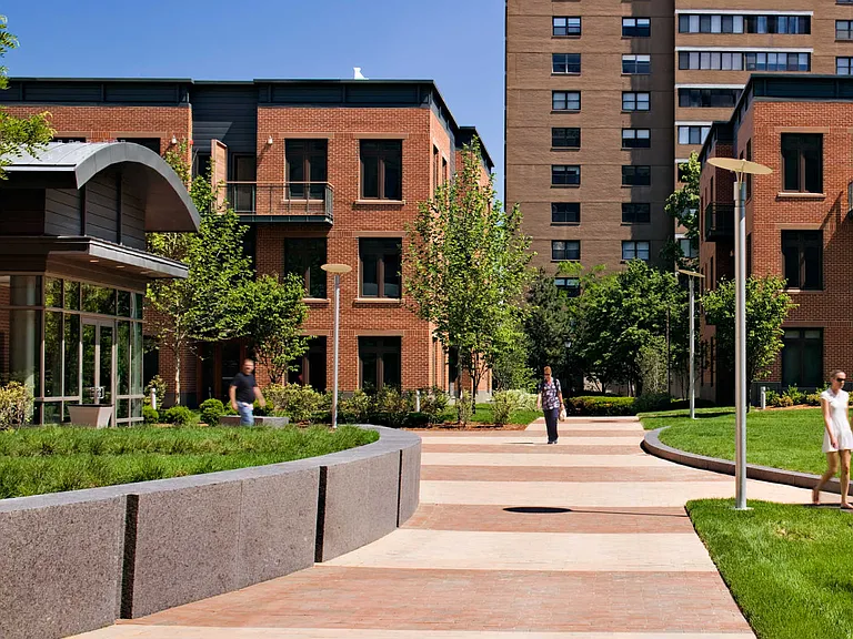 Villas Courtyard Area