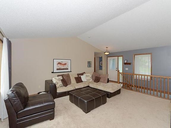 The large main floor living room offers great space and flowing floor plan.