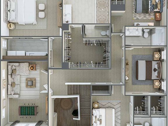McLean South Shore Plan 3 Floor Plan
