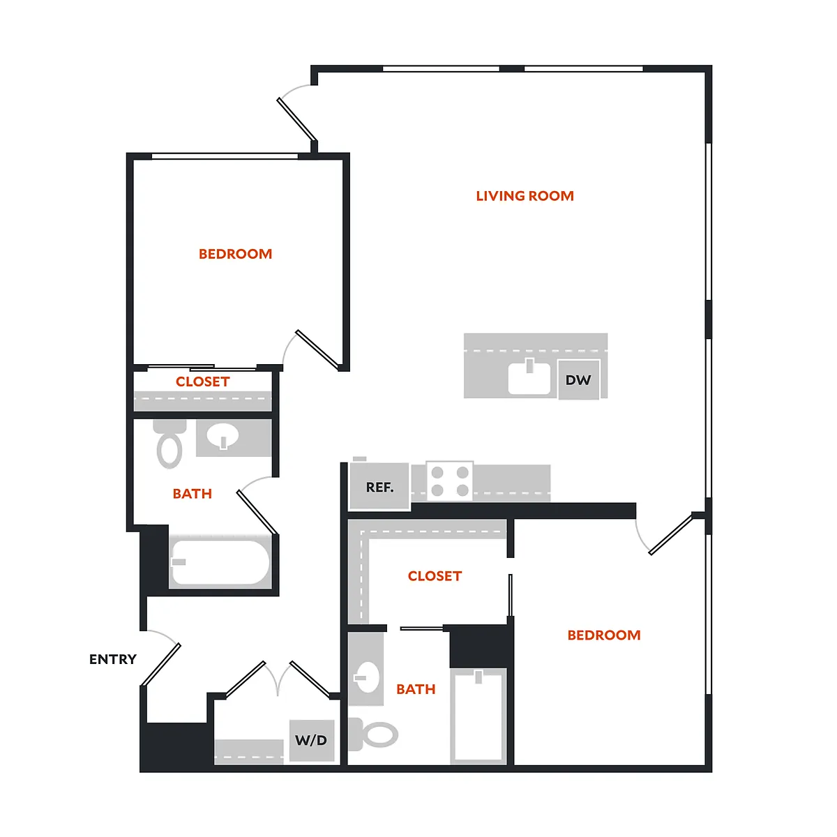 Floor plan Plan 2E