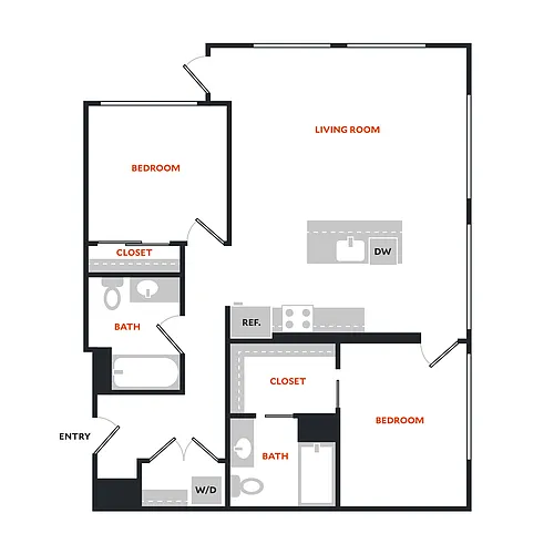 Floor plan Plan 2E