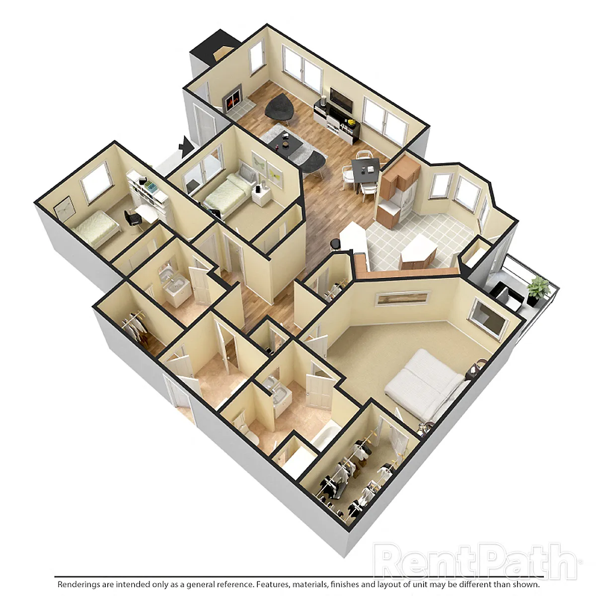 Floor plan 3X2 A