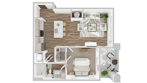 Floor plan A1C