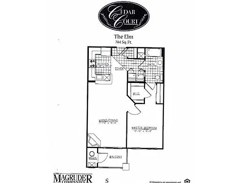 Floor plan The Elm