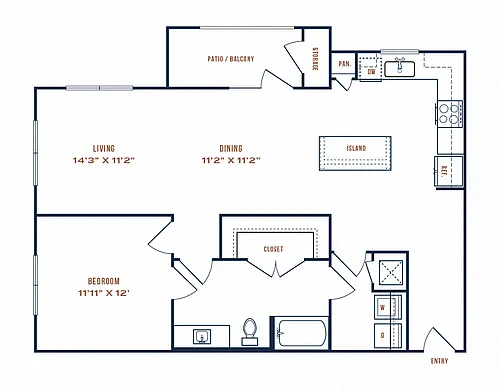 Floor plan A52
