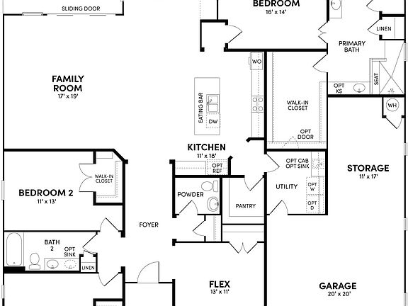 Bristol Floor Plan