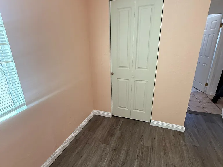Closet in bedroom