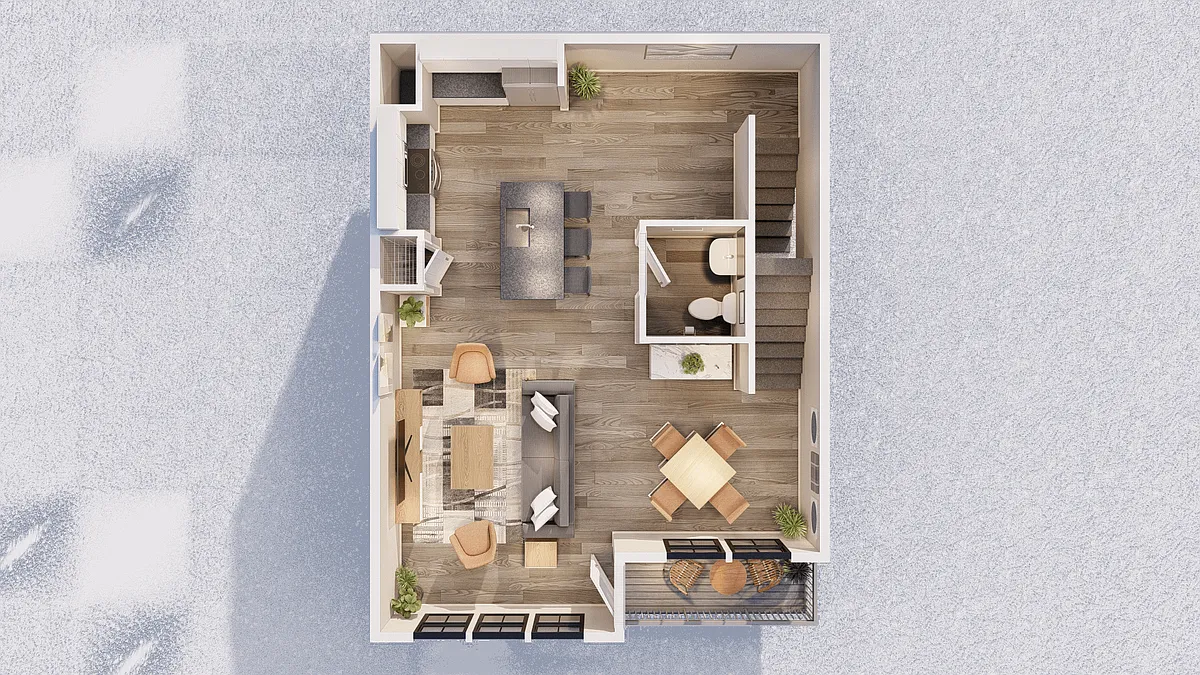 Floor plan B1