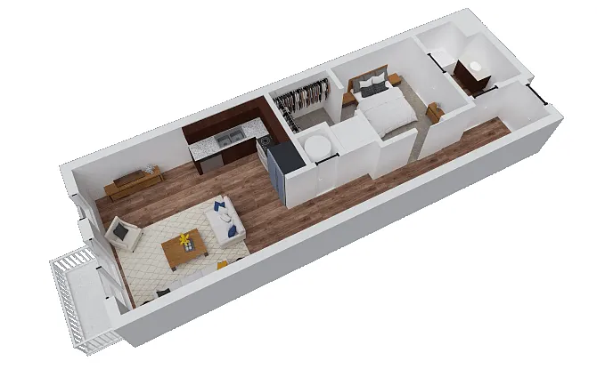 Floor plan Manhattan