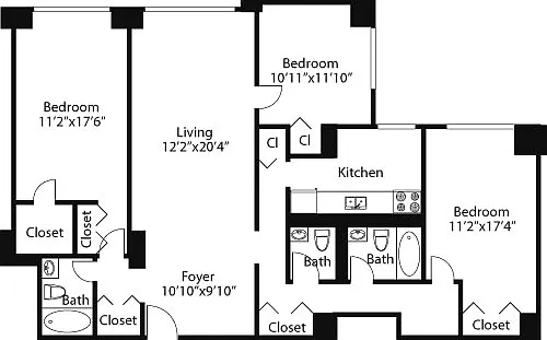Floor plan H