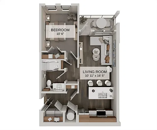 Floor plan The Honor Plus (A1 Plus)