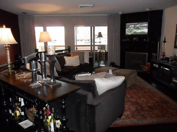 living room/fireplace