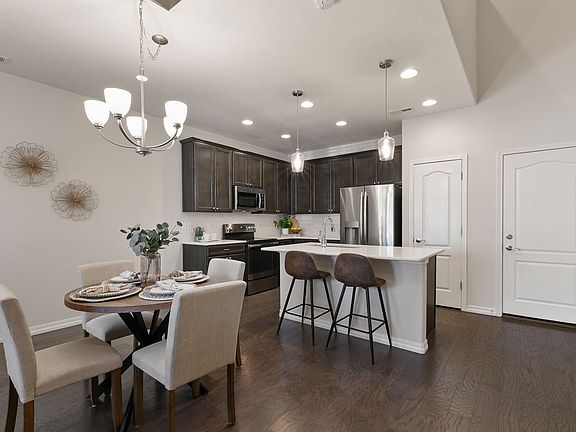 Dining room/Kitchen combo. Staging furniture not included